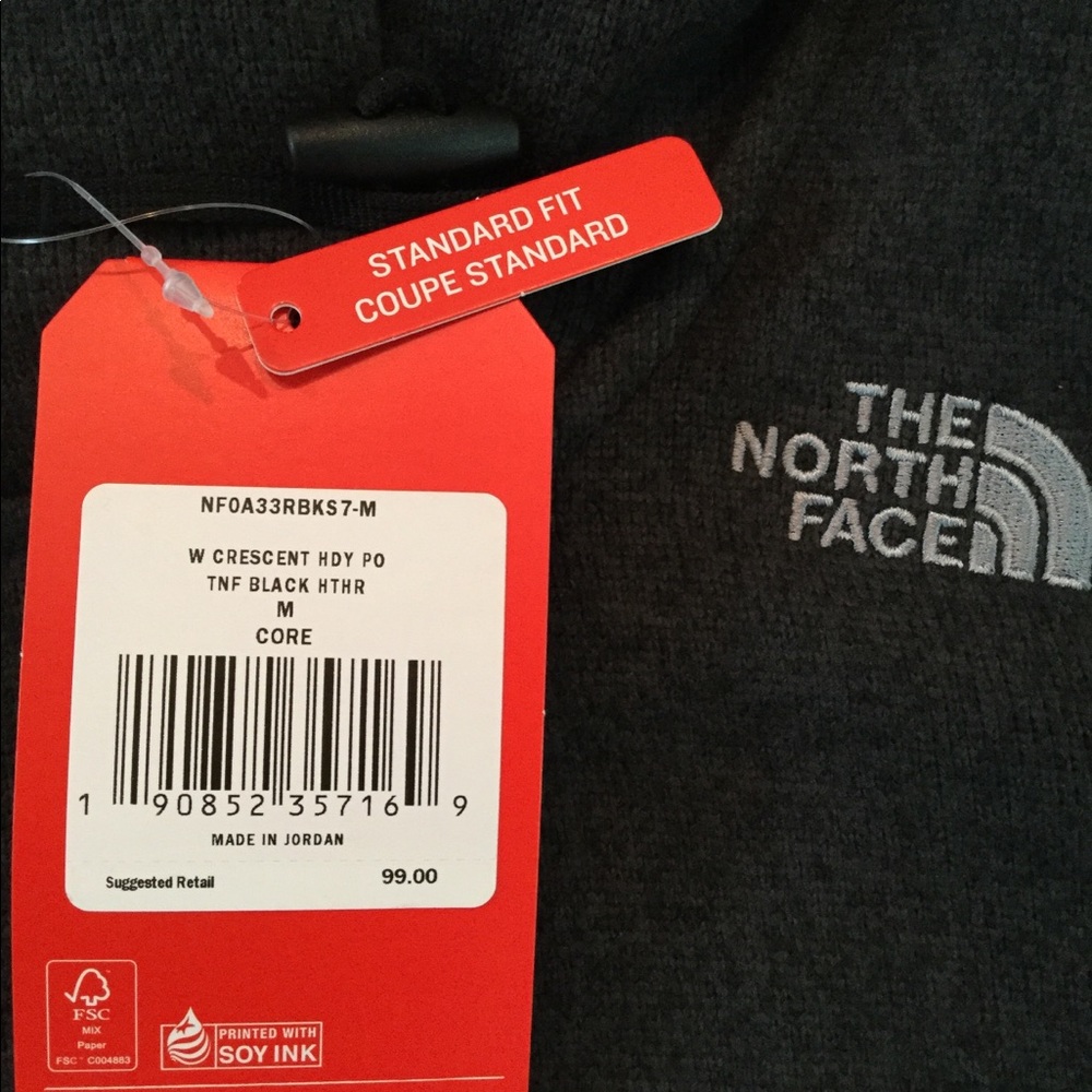 The North Face Sweater Fleece Pullover Hoody Top - Picture 5 of 8